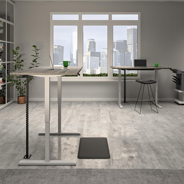 60" BRIDGEPORT Pro-Desk: The Professional - Espresso - 5’ Straight