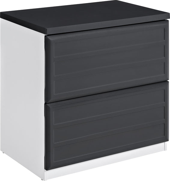 Bridgeport Commercial V-2 Lateral File Cabinet - Gray - N/A