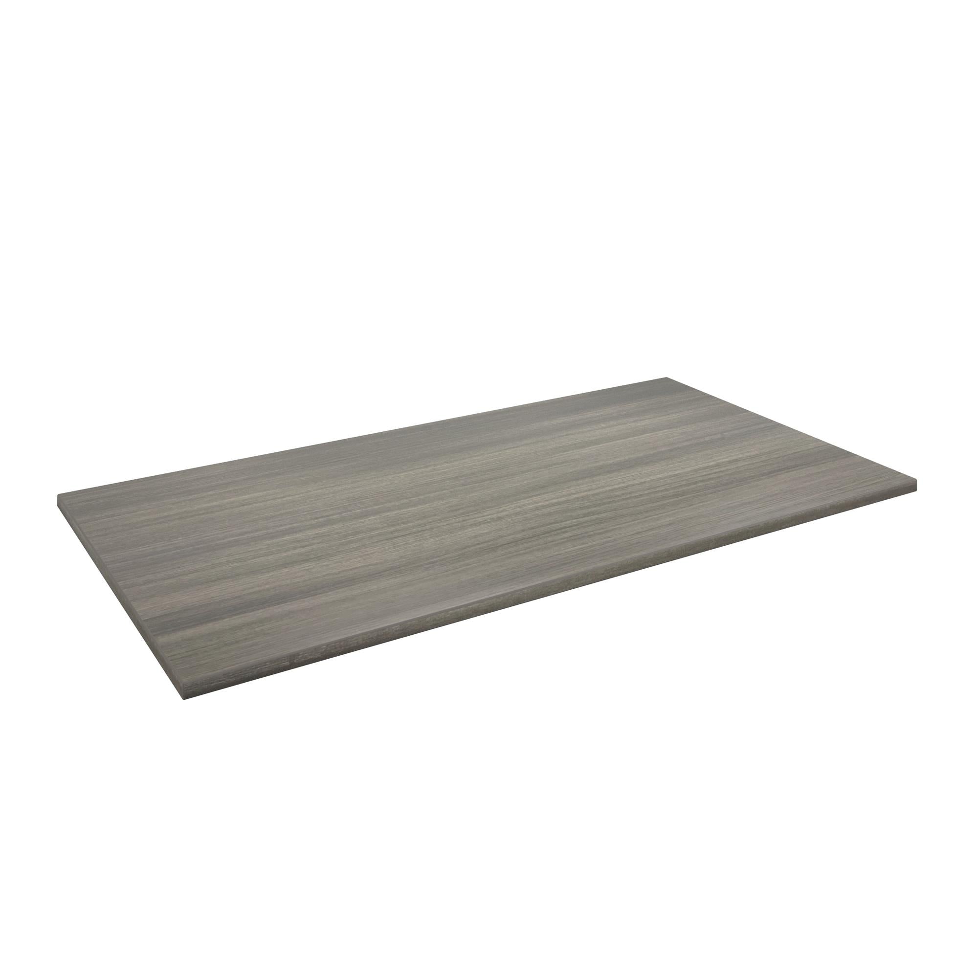 BRIDGEPORT 60” Desktop - Gray (Wood Grain) - 1-Pack