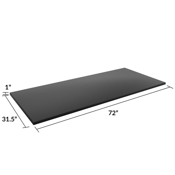 BRIDGEPORT 72” Desktop - Espresso - 1-Pack