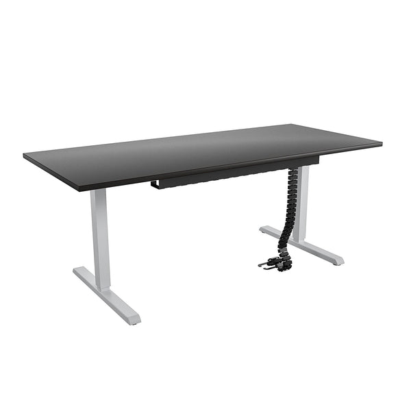 BRIDGEPORT E-Lift Pro-Desk V1 with 72" Top - Espresso - 1-Pack