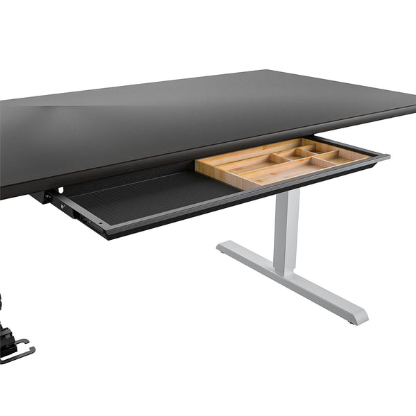 BRIDGEPORT E-Lift Pro-Desk V1 with 72" Top - Espresso - 1-Pack