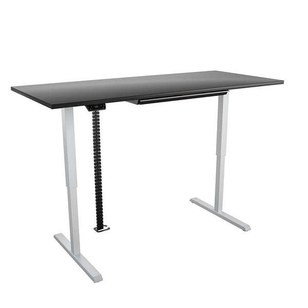 BRIDGEPORT E-Lift Pro-Desk V1 with 72" Top - Espresso - 1-Pack