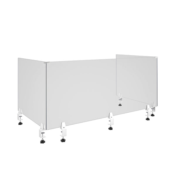 BRIDGEPORT 60" Plexiglass Sneeze Guard - Natural - 1-Pack