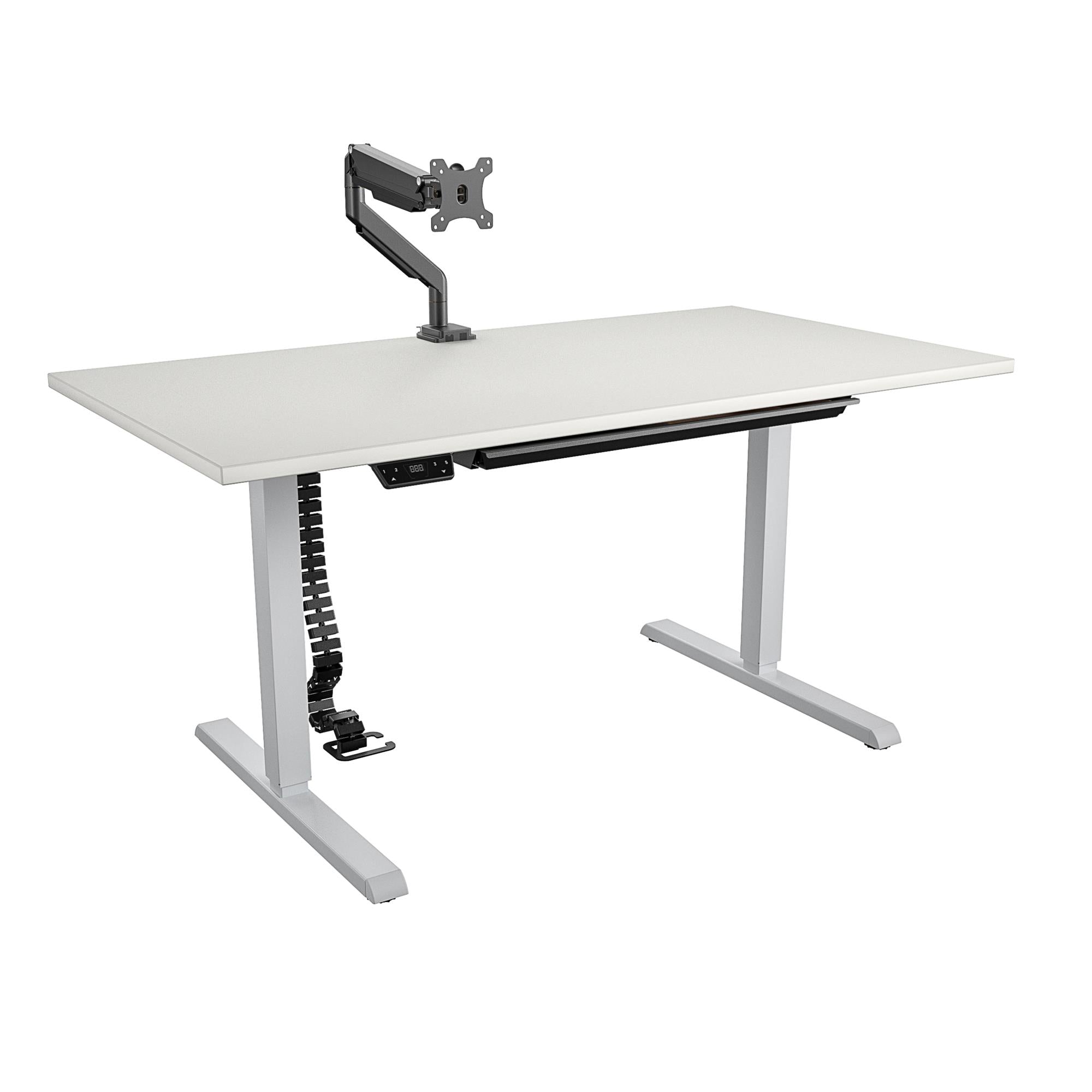 60" BRIDGEPORT Pro-Desk: The Entrepreneur - Black Espresso - 5’ Straight