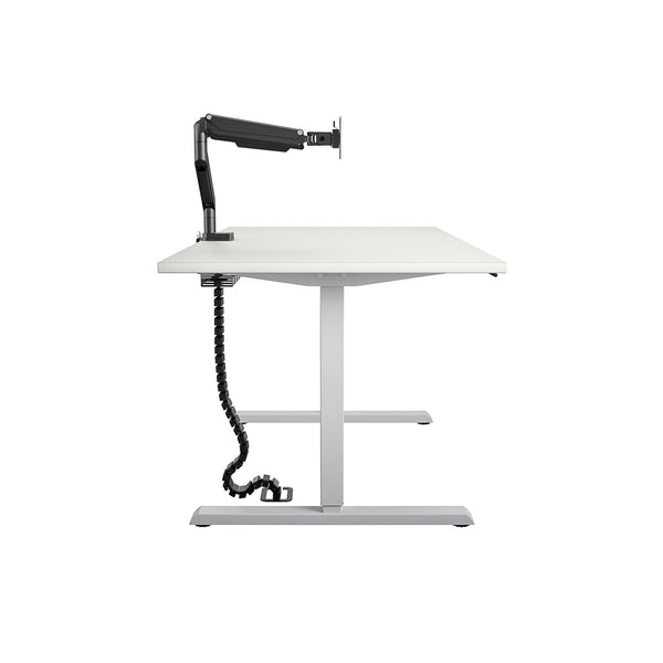 60" BRIDGEPORT Pro-Desk: The Entrepreneur - White - 5’ Straight