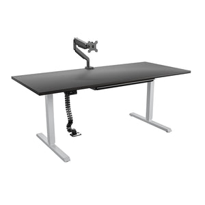 BRIDGEPORT E-Lift Pro-Desk V2 72" Top - Black Espresso - 1-Pack