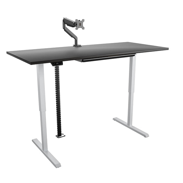 BRIDGEPORT E-Lift Pro-Desk V2 72" Top - Black Espresso - 1-Pack