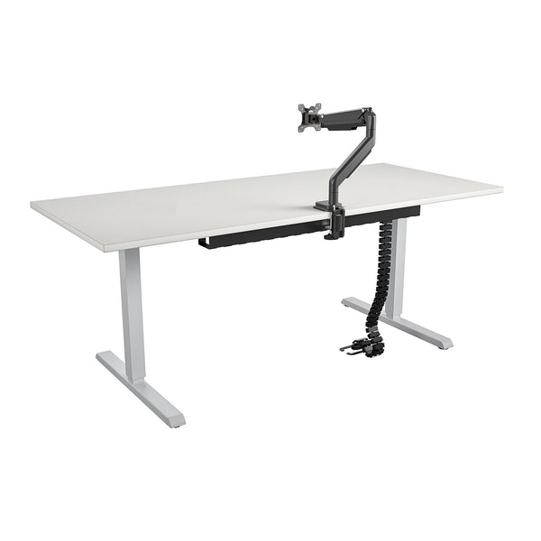 BRIDGEPORT E-Lift Pro-Desk V2 72" Top - White - 1-Pack