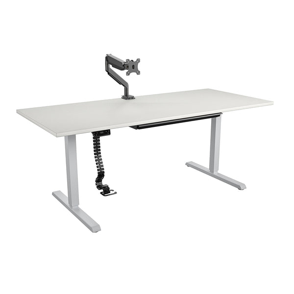 BRIDGEPORT E-Lift Pro-Desk V2 72" Top - White - 1-Pack