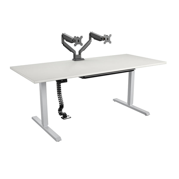 BRIDGEPORT E-Lift Pro-Desk V3 72" Top - White - 1-Pack