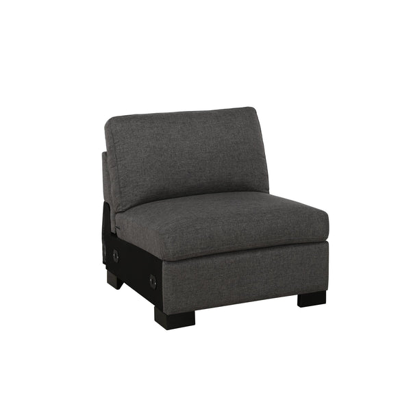 BRIDGEPORT Crawford Slipper Chair - Gray - N/A