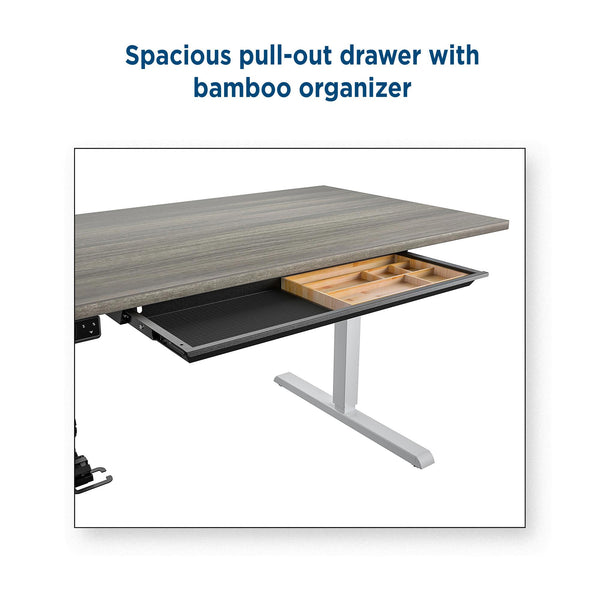 48" BRIDGEPORT Pro-Desk: The Professional - White - 4’ Straight