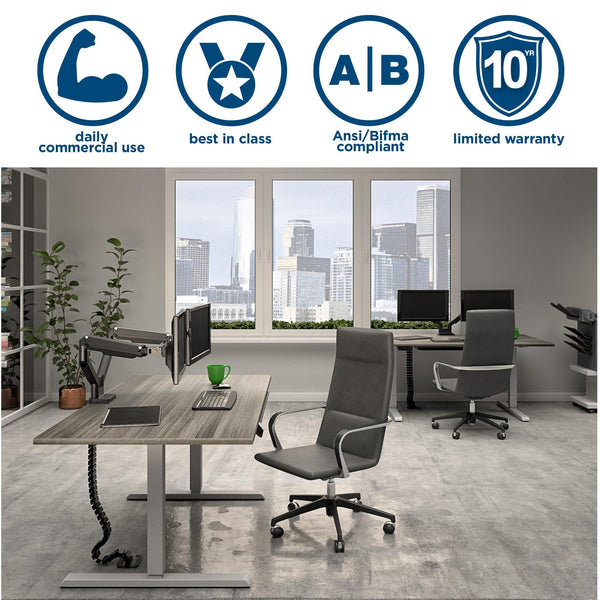72" BRIDGEPORT Pro-Desk: The Executive - Black Espresso - 1-Pack