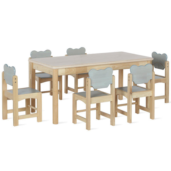 Activity Table, Rectangle, 19" x 47.25" x 23.75" - Natural - N/A