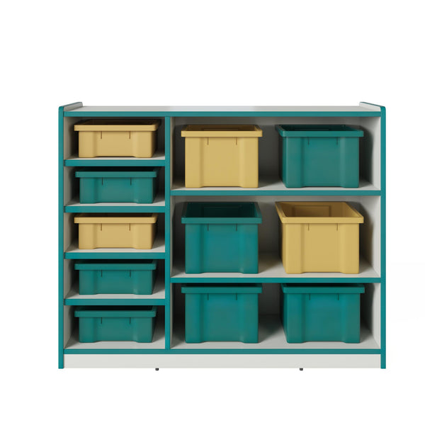 Storage Shelf Divider, (24" x 35.5" x 12") - White - N/A