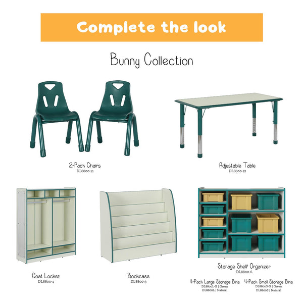Storage Shelf Divider, (24" x 35.5" x 12") - White - N/A
