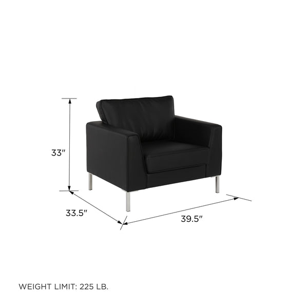 Bridgeport Monroe Chair - Black - N/A